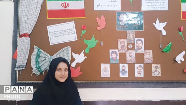 آماده سازی فضای دبیرستان جهت بازگشایی مدارس