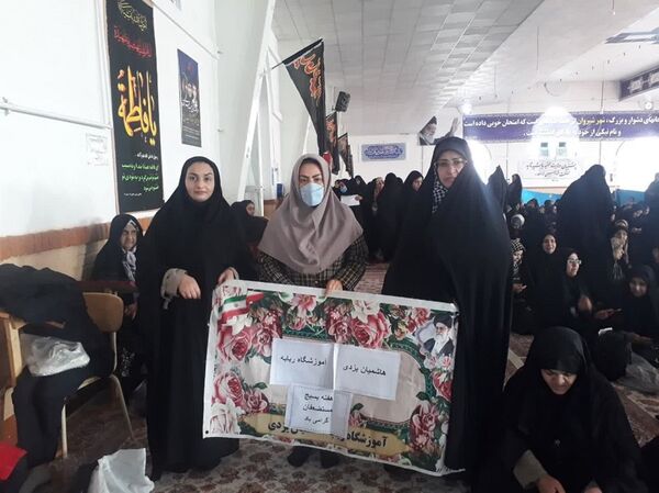 اجتماع بزرگ  بسیجیان شیروان در مصلی امام خامنه‌ای (مدظله العالی) 