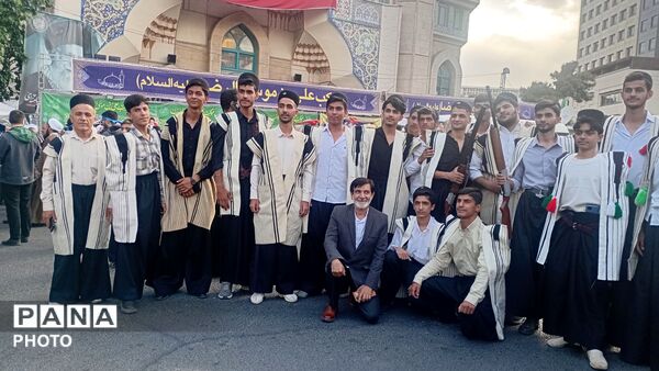 مراسم گرامیداشت شهدای استان چهارمحال و بختیاری در جنگ رمضان