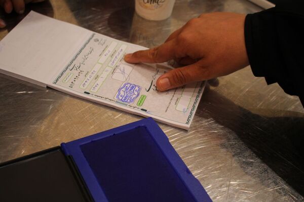 اتاق کنترل وضعیت ستاد انتخابات شهر مشهد