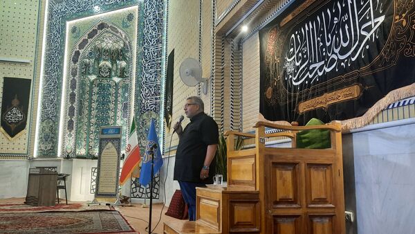 مراسم سینه‌زنی در شب هفتم شهادت امام حسین (ع)