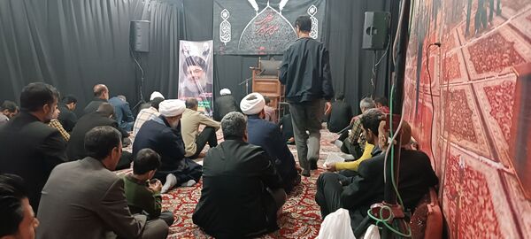 برگزاری مراسم عزاداری به‌مناسبت شهادت سید حسن نصرالله در خلیل آباد