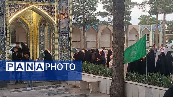مراسم غبارروبی لاله زار شهرستان نیشابور به مناسبت گرامیداشت هفته معلم 