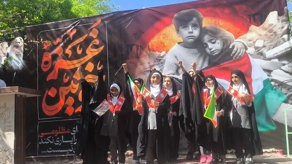 نوجوانان وجوانان زرقانی ثابت کردندکه با مردم فلسطین هم درد هستند 