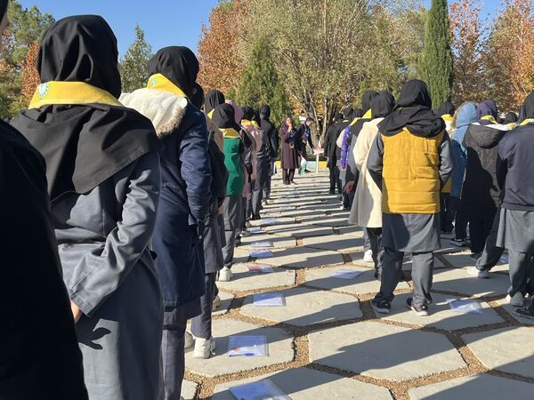 اردو تمشک در اردوگاه شهید دستغیب شیراز