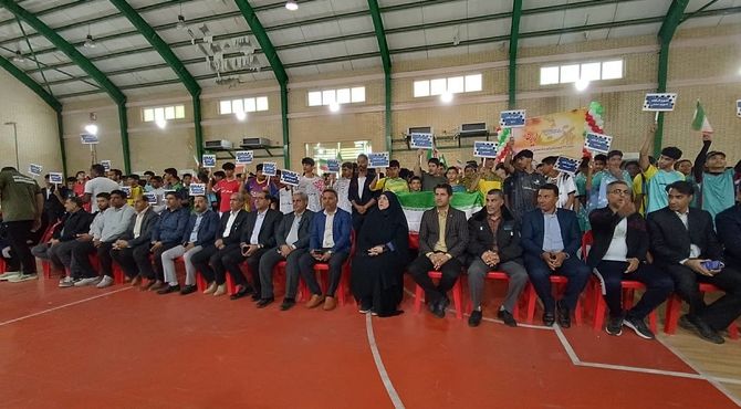 ناحیه یک بندرعباس میزبان آیین افتتاحیه مسابقات بین‌مدرسه‌ای «جام اقتدار ایران» شد
