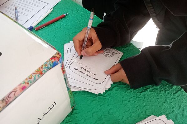 انتخابات شورای دانش‌آموزی در ناحیه 2 شهرری 