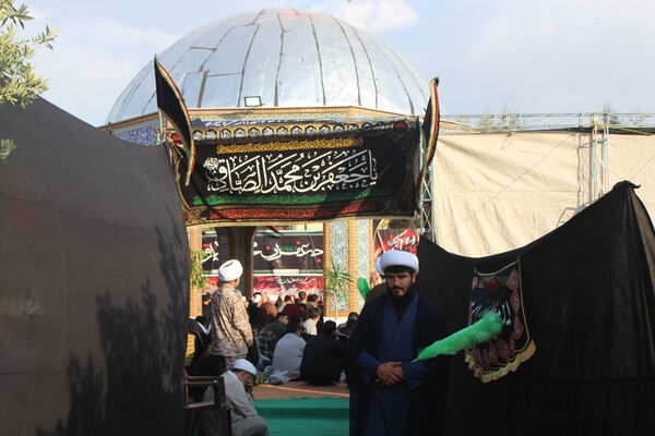 عزاداری سالروز شهادت امام جعفر صادق(ع) در تیپ 83 روحانیون رزمی تبلیغی
