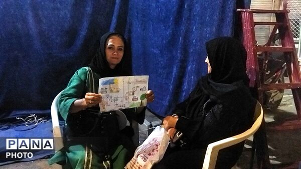 موکب جبهه فرهنگیان در صدمین شب از اجتماعات مردمی 