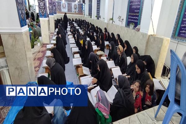 ترتیل خوانی قرآن کریم در شبانکاره