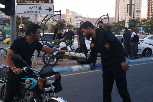 روز اول موکب علمدار کربلای سپاه عاشورای تبریز