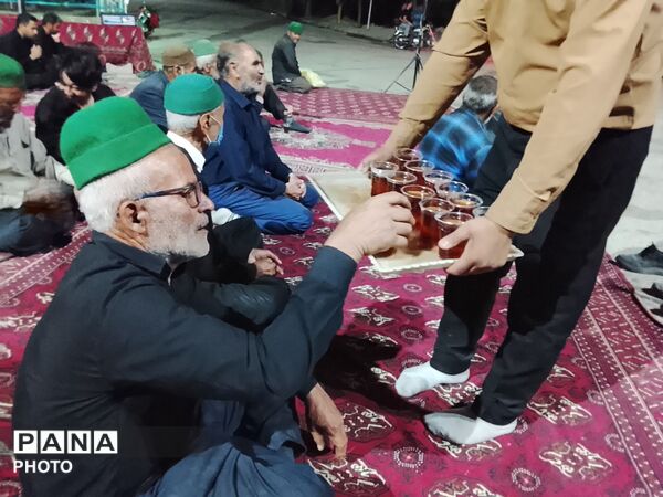 مراسم عزاداری شهادت اباعبدالله الحسین در صدوبیستمن شب از اجتماعات  