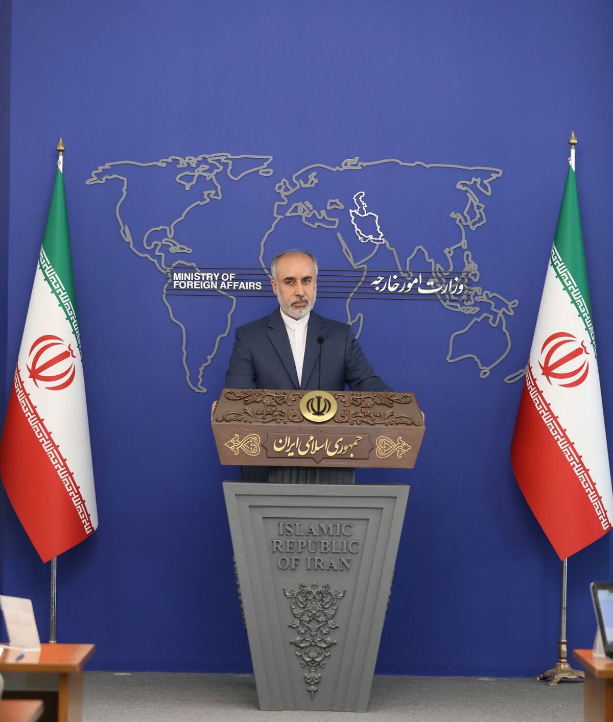واکنش سخنگوی وزارت امور خارجه به مفاد ضدایرانی بیانیه رؤسای جمهور آمریکا و فرانسه