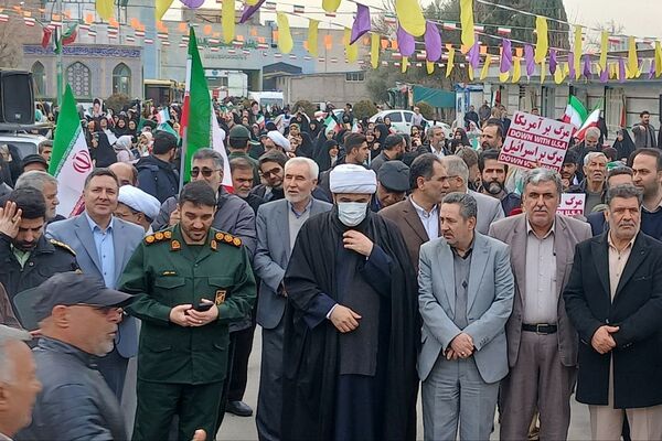 حضور مردم چهاردانگه در جشن چهل و هفتمین سالگرد شکوهمند انقلاب اسلامی