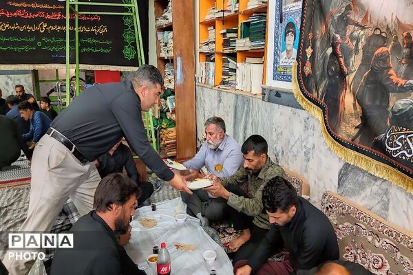 هئیت عزاداری مسجد جامع شهربار نیشابور در روز تاسوعای حسینی 