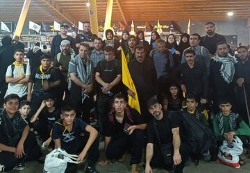 بدرقه زائران کربلا  موکب حضرت ابوالفضل (ع) شهرستان لردگان 