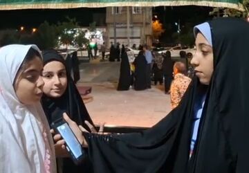 مراسم جشن غدیر در شهر آوه