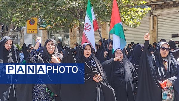 دومین راهپیمایی جمعه خشم در نیشابور 