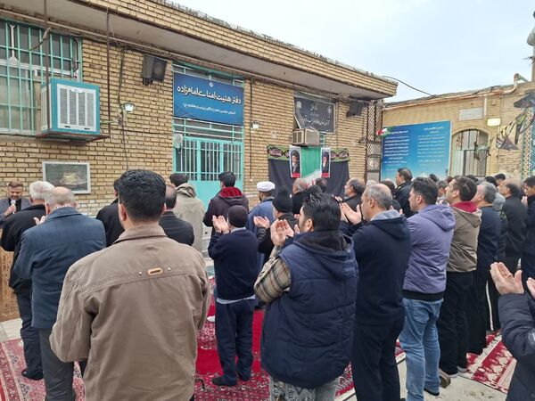لحظات انس با خدا در نماز عید فطر شهر کهک