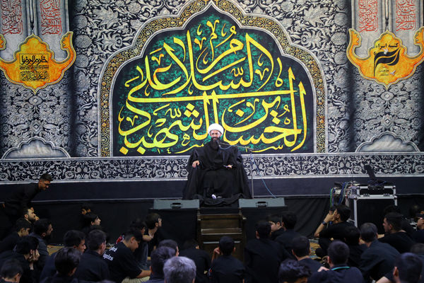 عزاداری هیات خادم الرضا(ع) در قم
