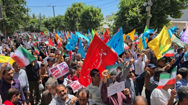 راهپیمایی جمعه خشم در دیار آریو برزن