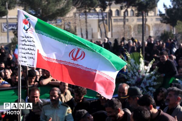 تشییع و تدفین پیکر شهید امیرحسن کاظمی