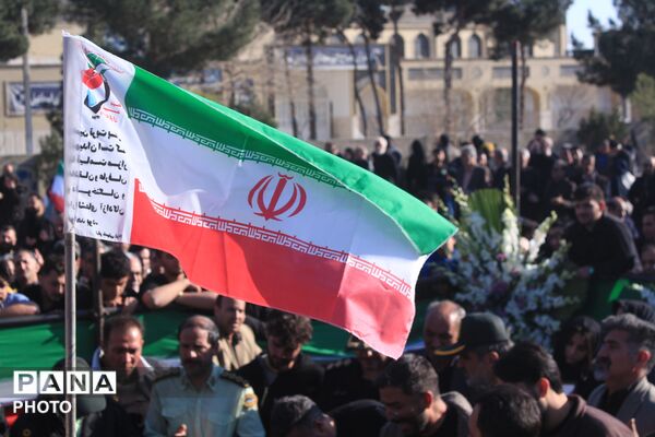 تشییع و تدفین پیکر شهید امیرحسن کاظمی