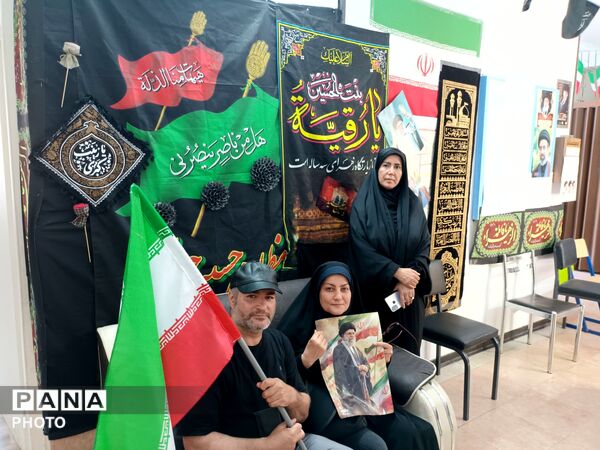 دبستان معراج منطقه ۱۰ پایگاه خدمت‌رسانی زائران تشییع رهبر شهید 