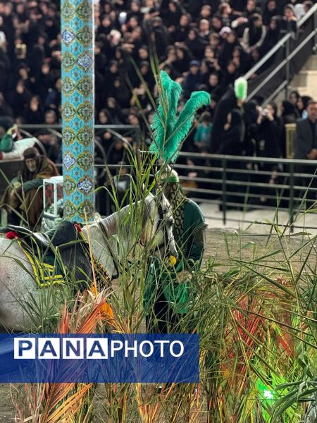 مراسم سنتی تعزیه‌خوانی در شهر ارمغان‌خانه زنجان 