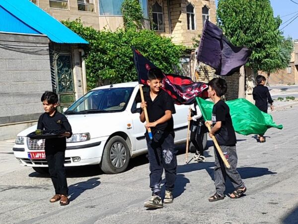ایرانِ امام حسین، با پشتیبانی نونهالان پیروز است 