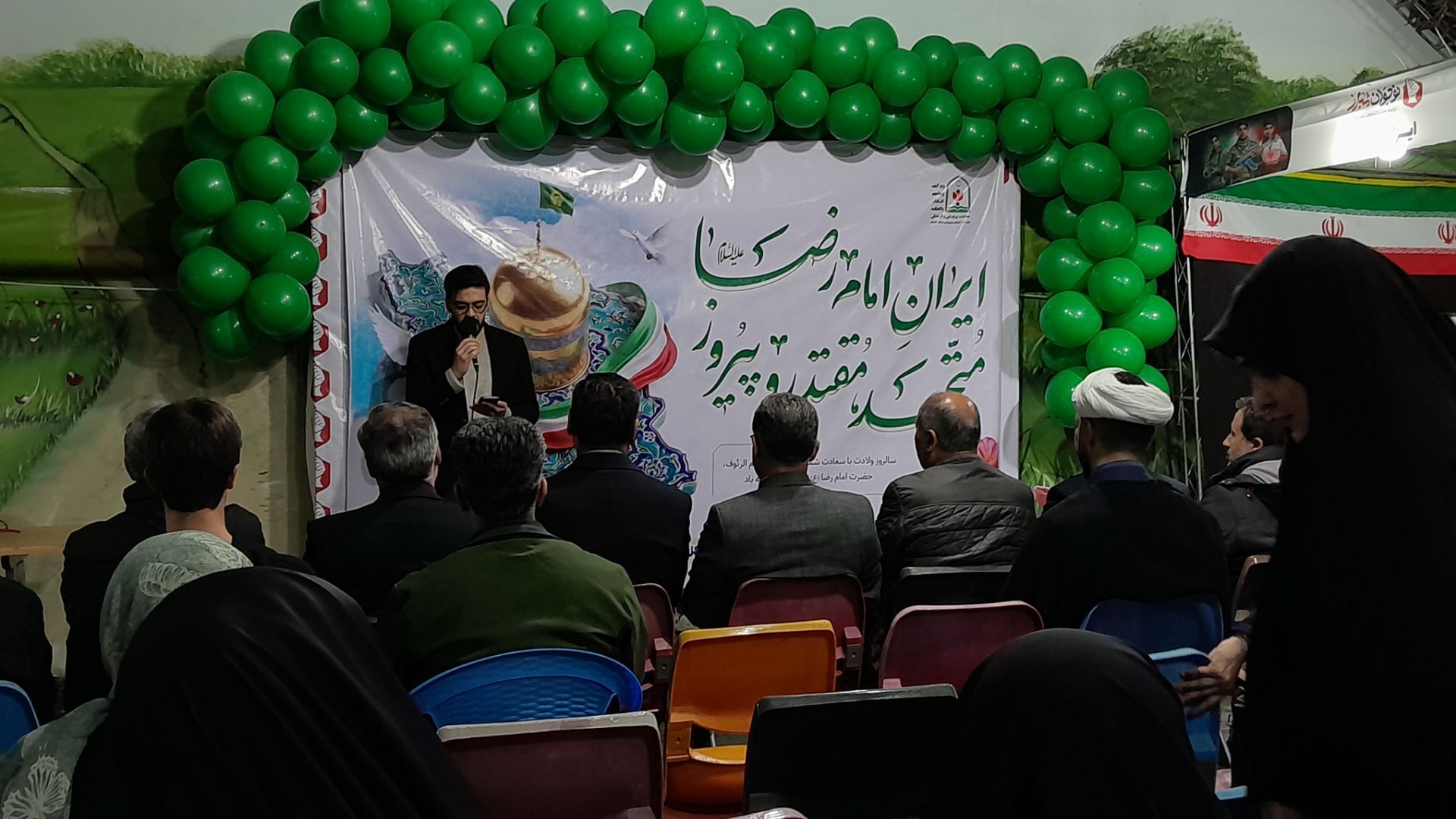 موکب نوجوان مبارز میزبان جشن میلاد امام رضا (ع) در گرگان