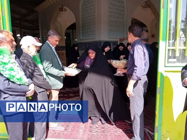 بازدید معاون فرهنگی اداره‌کل اوقاف و امورخیریه خراسان رضوی از آستان مقدس امامزاده سیدمحمد(ع) کاشمر