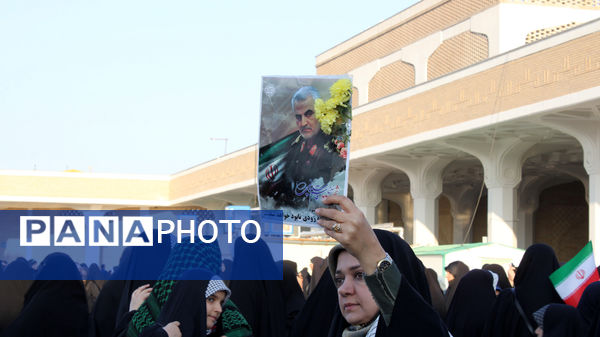 جلوه‌هایی از حضور نوجوانان قمی در رزمایش شکوه اقتدار 