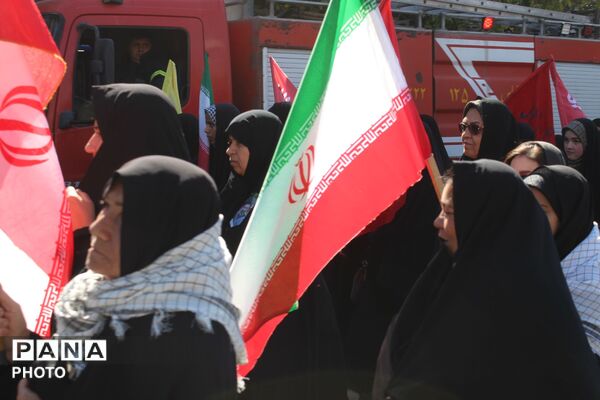 تجمع بزرگ جانفدایان ایران در فاروج