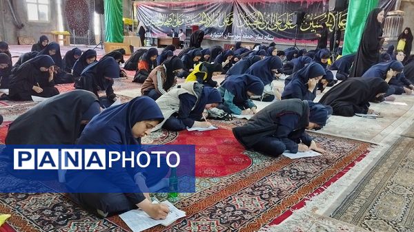 برگزاری لیگ جت دختران در مصلی بقیة اللّٰه شهرستان اشتهارد 