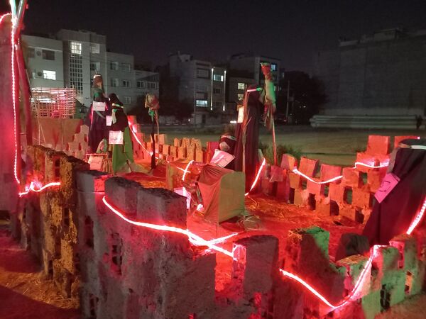 برگزاری مراسم شب تاسوعای حسینی