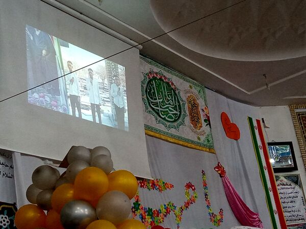 جشن نیمه شعبان در مسجد جامع شهر کندر