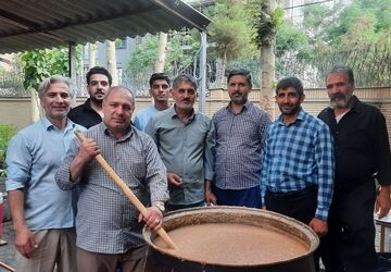 طنین نوای لبیک یا حسین در دبیرستان فرهنگ مهشید مصلی نژاد