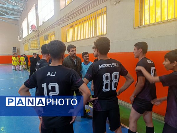 مسابقات فوتسال بین مدارس شهرستان ملکان