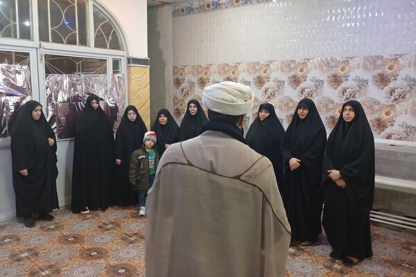 اعتکاف دانش‌آموزی در شهرستان اسلام آباد غرب 