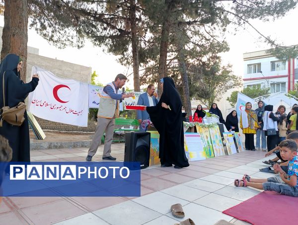 جشن عید غدیر و روزجهانی مبارزه با مواد مخدر در پارک لاله آشخانه 