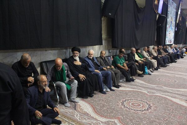 مراسمی به یاد شهدا در ایام رحلت حضرت معصومه(س)