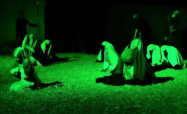 مراسم تعزیه خوانی در شهرستان کردکوی