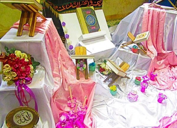محفل انس با قرآن در دبیرستان هیأت امنایی حضرت معصومه (س) ناحیه چهار کرج 