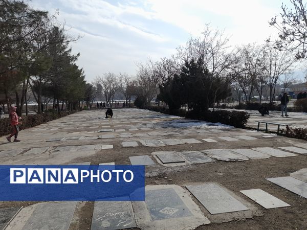 مراسم چراغ برات در بهشت رضا مشهد مقدس 