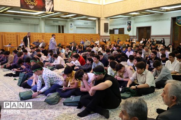 جشن تکلیف دانش آموزی پسران منطقه ۲ تهران