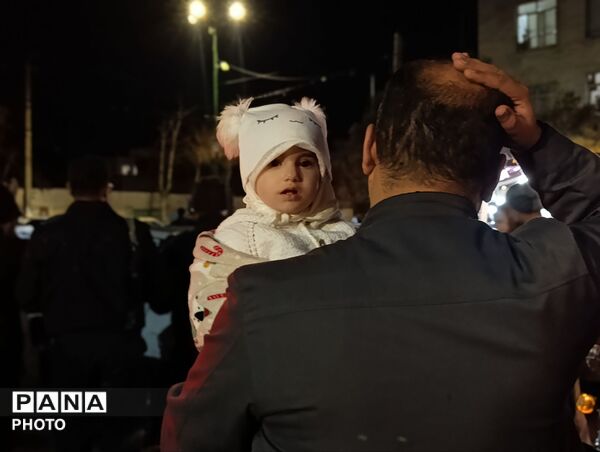 سرما در برابر آتش عشق دلها به رهبر چیزی نبود
