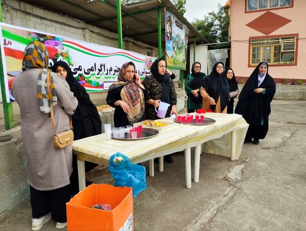 آیین کلنگ‌زنی دبستان ۱۲ کلاسه شهید ولی‌زاده سورک در شهرستان میاندورود 