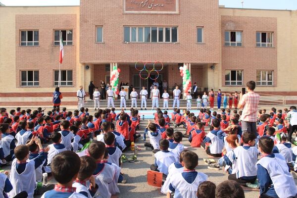 افتتاحیه المپیاد تربیت‌بدنی در بهارستان 2