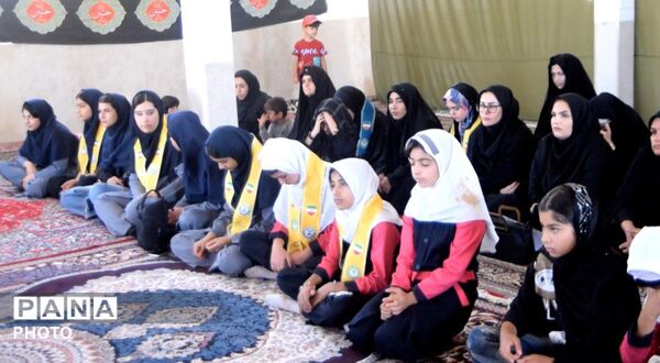 منطقه بیرانوند غرق در سوگ؛ مراسم باشکوه وداع با رهبر شهید